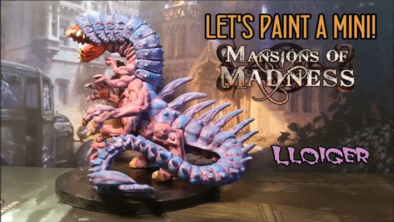 Let's Paint a Mini: Lloiger (Mansions of Madness)