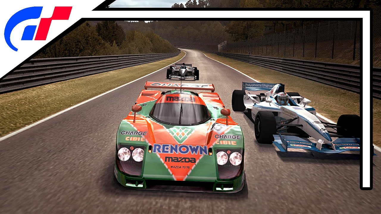 Gran Turismo 4 Spec II - Nurburgring - Mazda 787B vs Formula GT