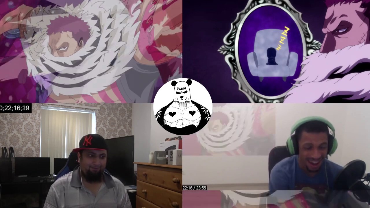 Luffy vs Katakuri [part 2] reaction mashup