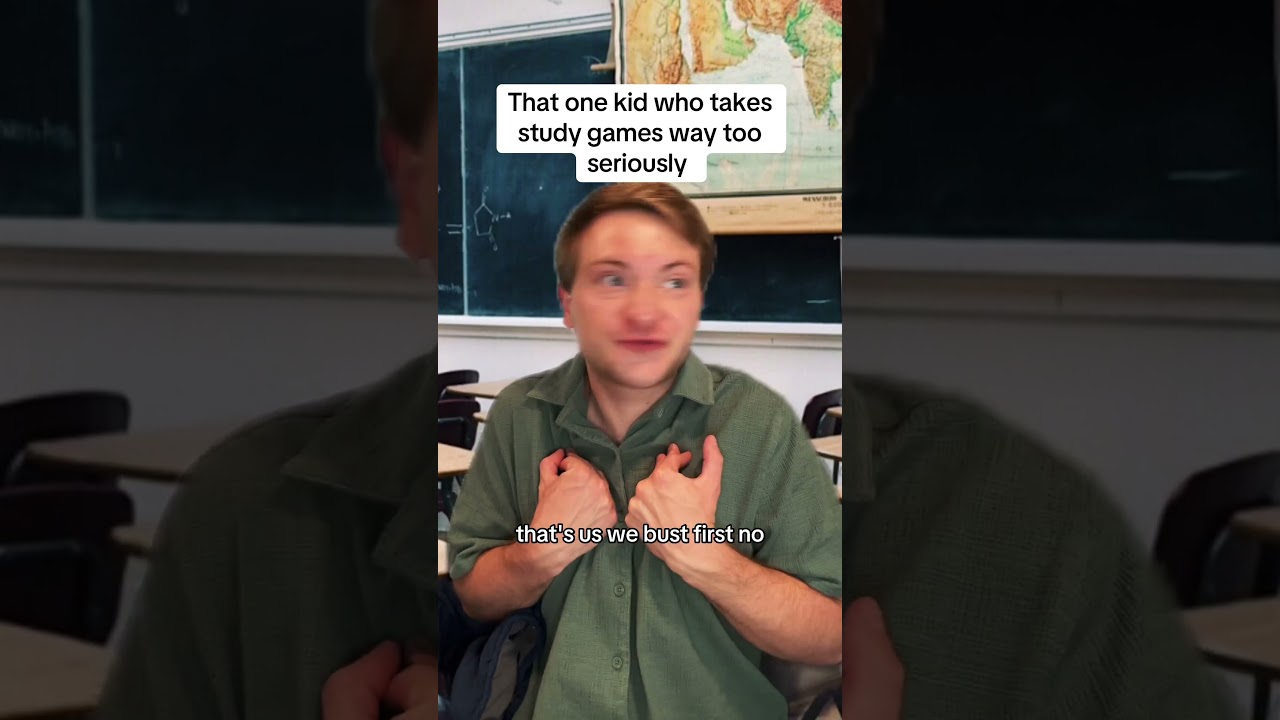That one kid who takes study games way too seriously #comedy #middleschool #funny #pov #school