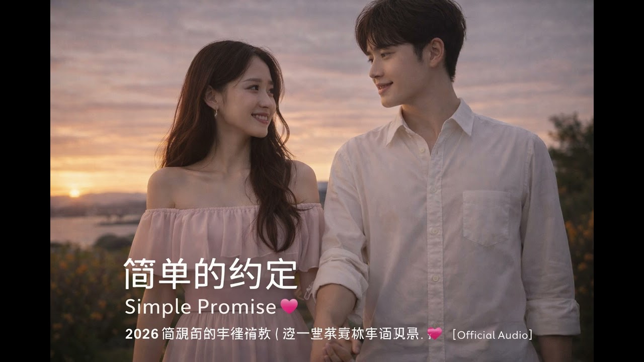 #《简单的约定》Simple Promise | 2026 超甜原创华语情歌 | 这一生牵着你手看风景 💖[Official Audio]#翻唱 #音樂