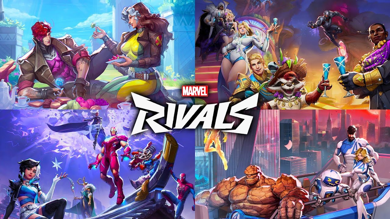 Marvel Rivals Season 5 - All Home Screens & Menu Cutscenes (4K 60FPS)