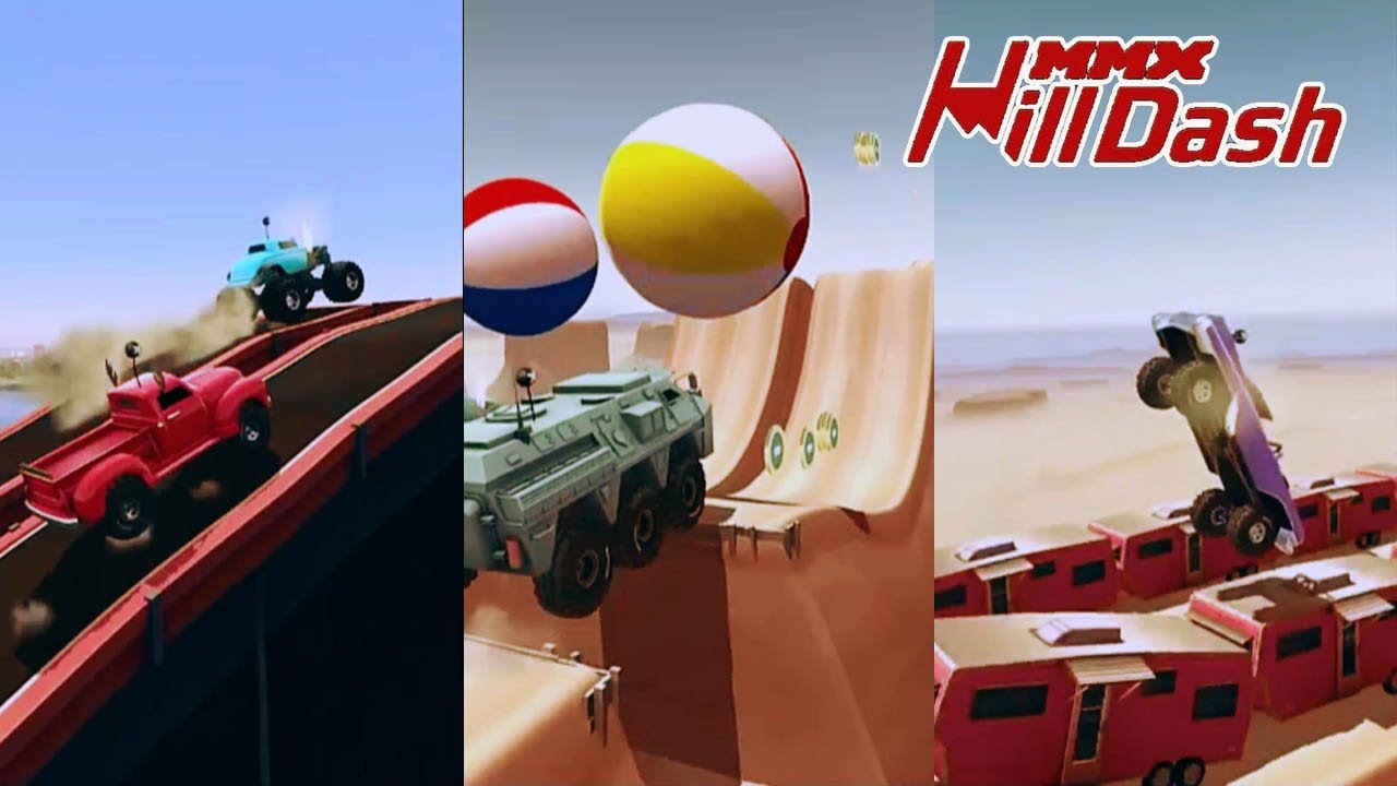 MMX Hill Dash !! Gameplay Walkthrough