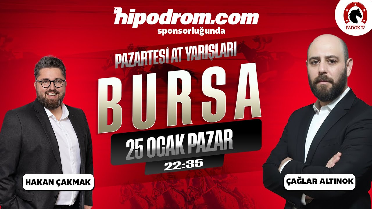 26 Ocak 2026 // Bursa At Yarışı Tahminleri // Hakan &Ccedil;akmak - &Ccedil;ağlar Altınok