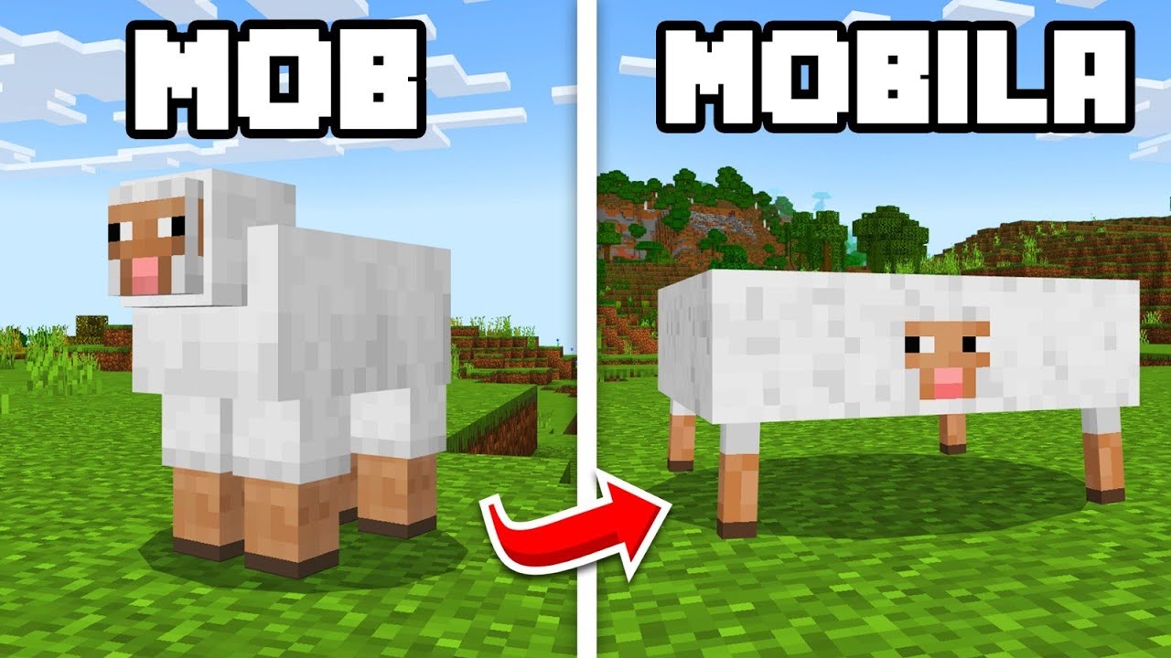 Mobii Din Minecraft Daca Erau MOBILA...