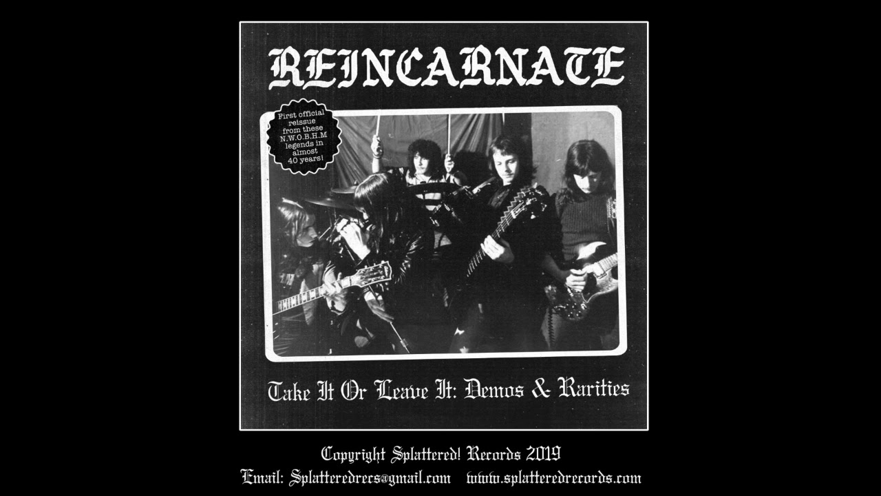 Reincarnate - 'Take It or Leave It' Splattered Records 2020