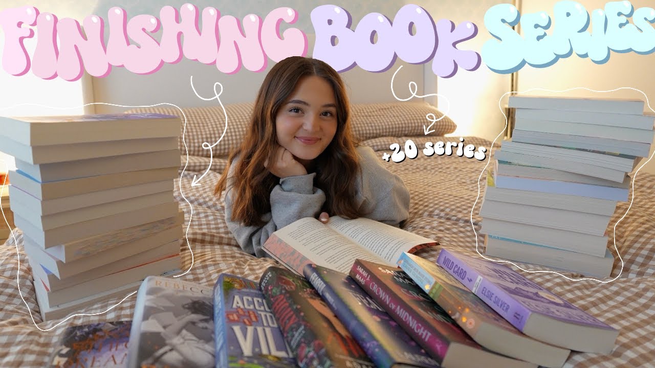 finishing EVERY BOOK SERIES i&rsquo;m in the middle of 📚🍁🌧️ *getting through my physical tbr!*