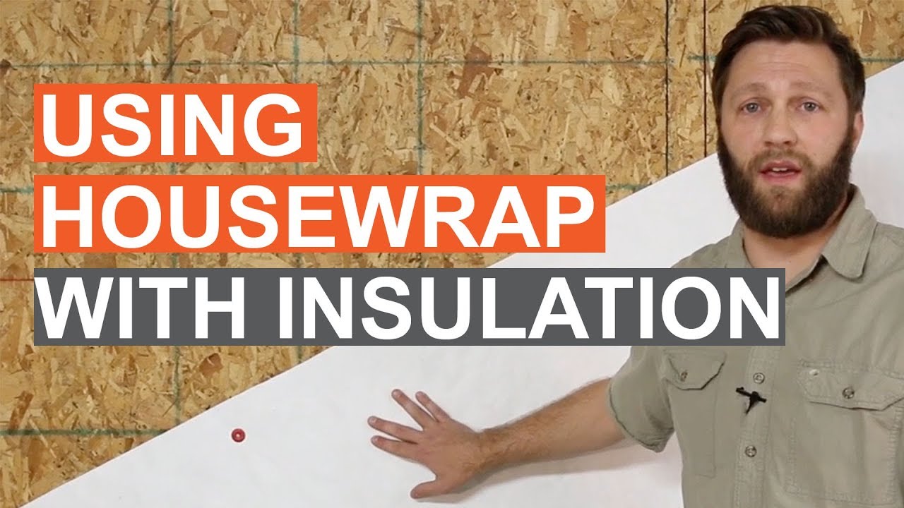 Tip of the Week: Using House Wrap with Siding Insulation