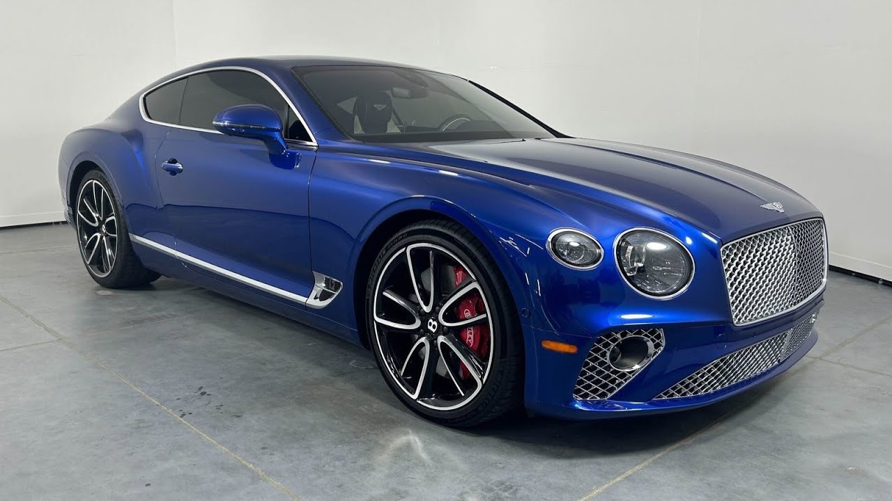 Sequin Blue 2020 Continental GT Walkaround
