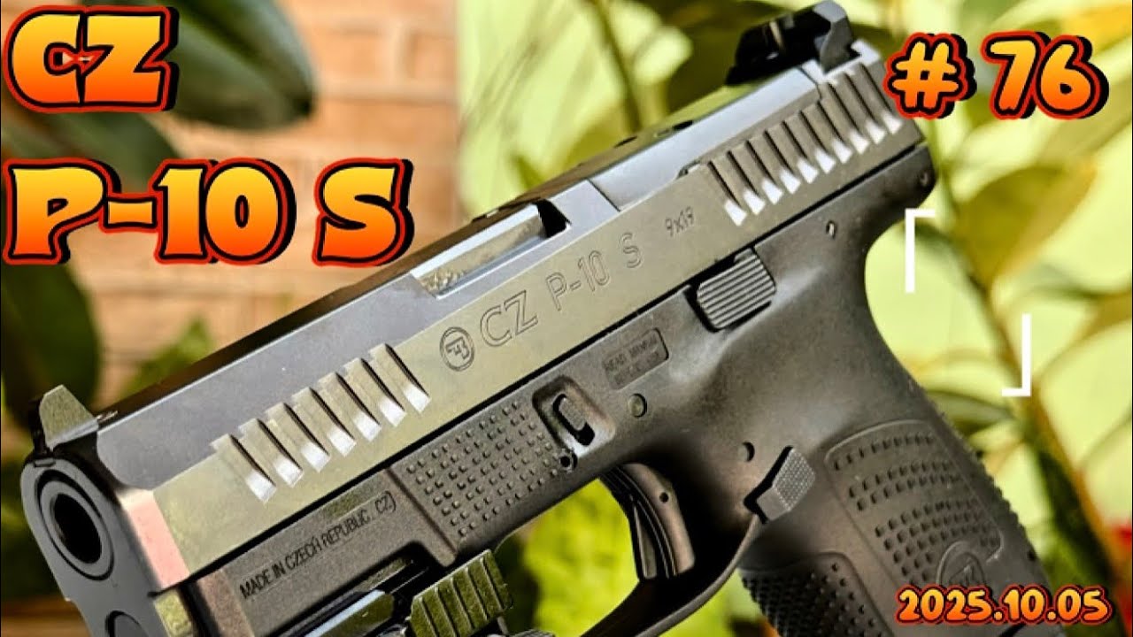 CZ P-10S UNBOXING & REVIEW