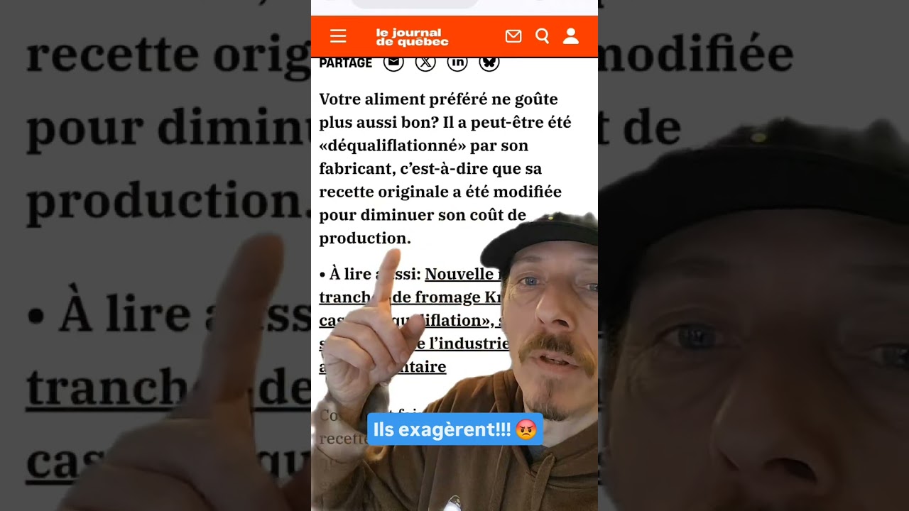 ILS NOUS VAMPIRISENT!! 😤 Bouffe!! Inflation!! Supermarchés au Québec ⚜️ 