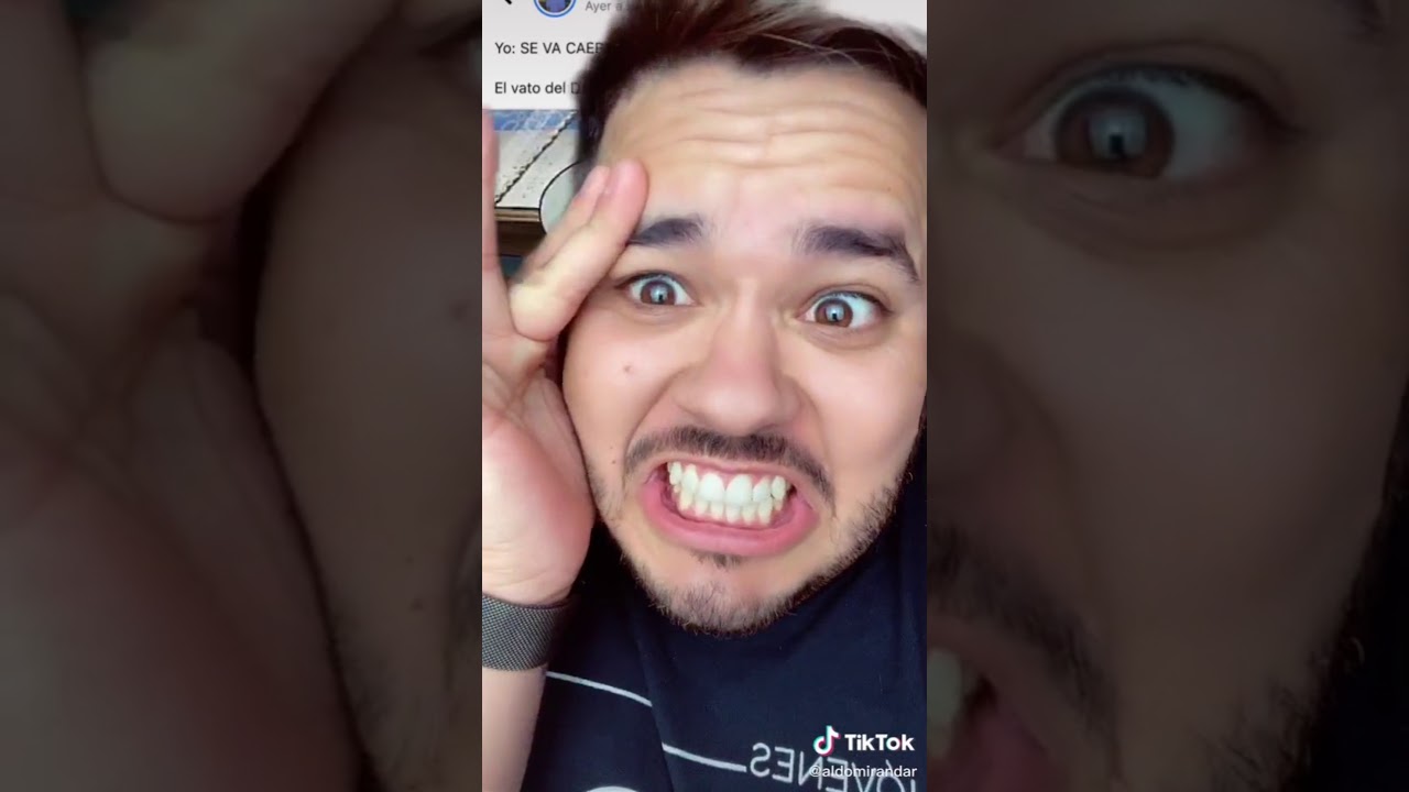 Aldo Miranda reaccionando a memes
