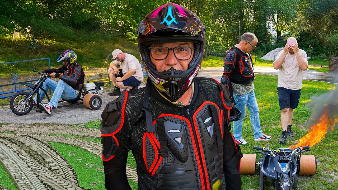 Driftbike im Härtetest: Perfekter Lauf oder pures Chaos? 🏍️🤯