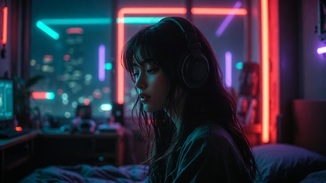 Deep Focus Synthwave 🌌 Late Night Listening