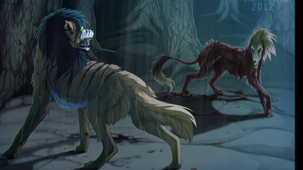 Anime Wolves {She Wolf- Falling to peices, David Guetta ft Sia. NIGHTCORE}