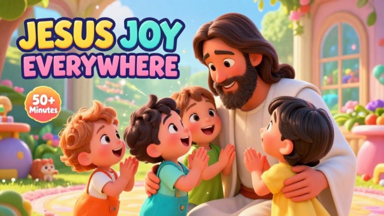 FUN TODDLER | God Made me Just Right | 50 Minutes of Beautiful Christian Songs for kids & Families
