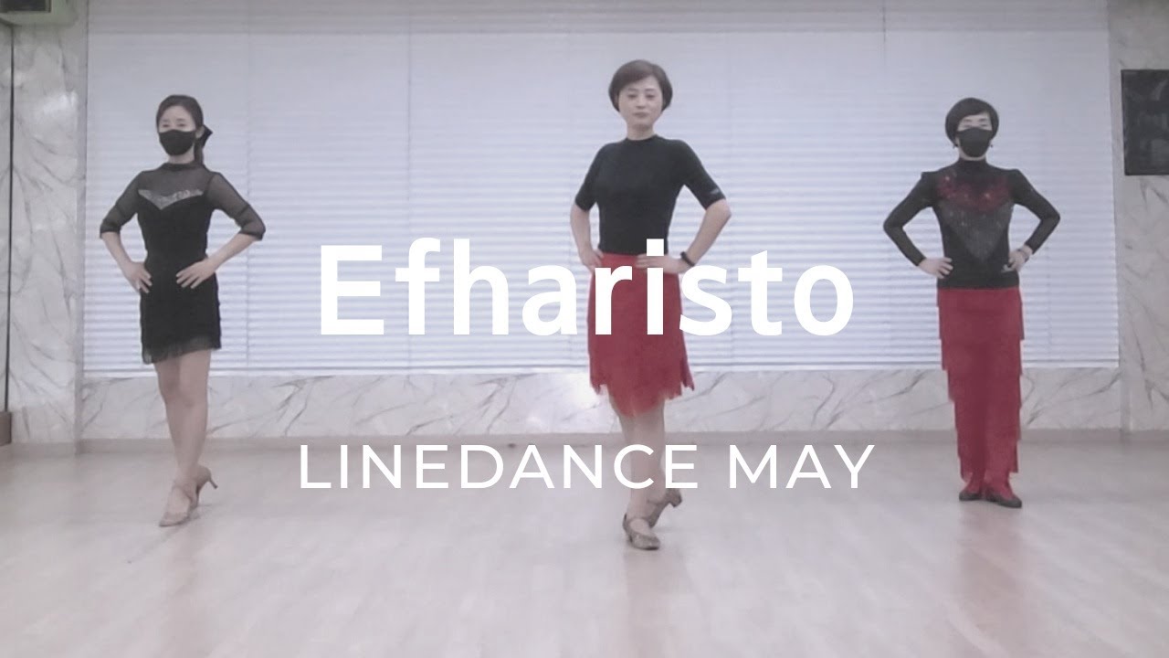 Efharisto Line Dance (Beginner: Duma Kristina S)-Demo