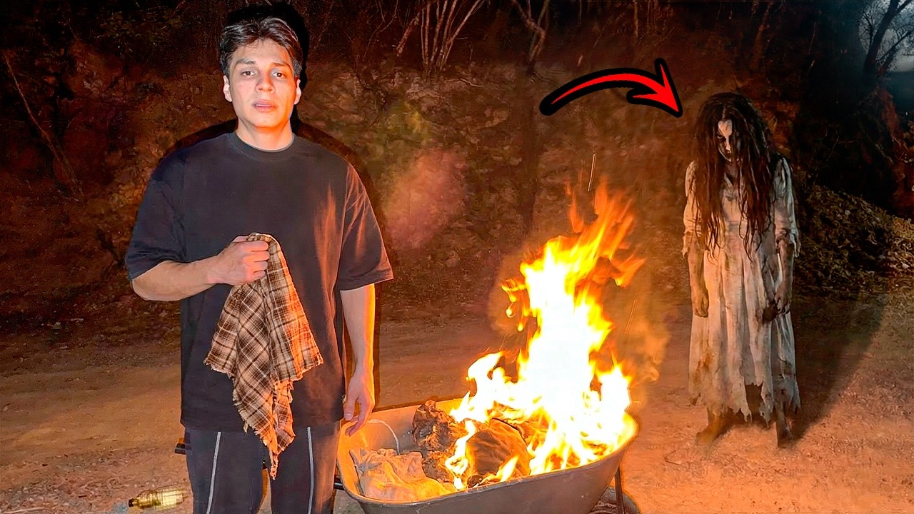 SE NOS APARECIÓ LA LLORONA DESPUÉS DE QUEMAR EL TRAJE DE LA BRUJA
