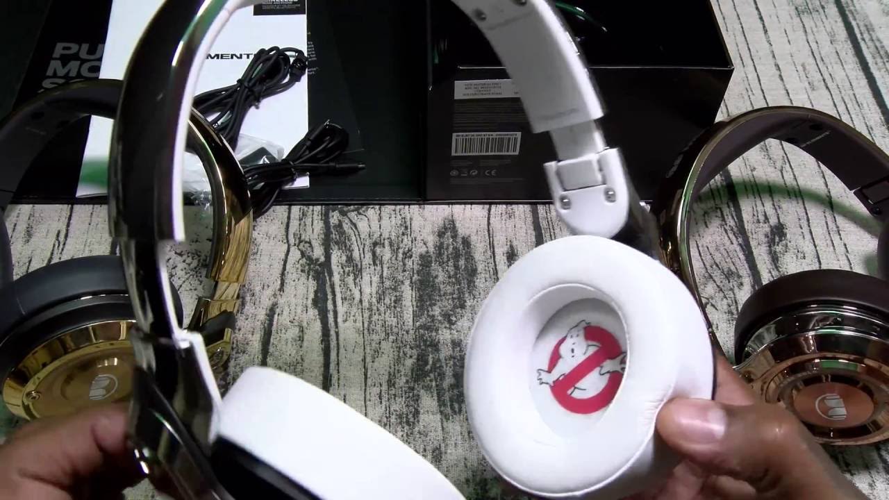 Monster Limited Edition Ghostbusters Over-Ear Wireless Bluetooth Headphones