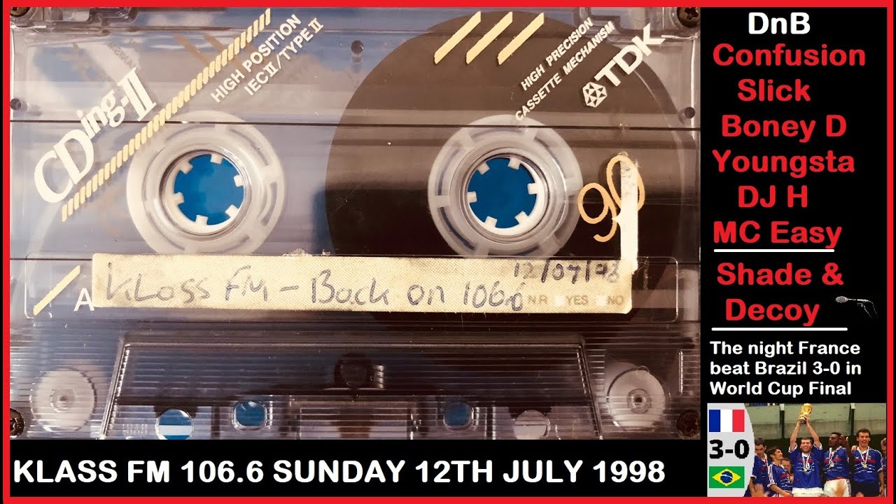 KLASS FM 106.6 DRUM N BASS 12/07/1998