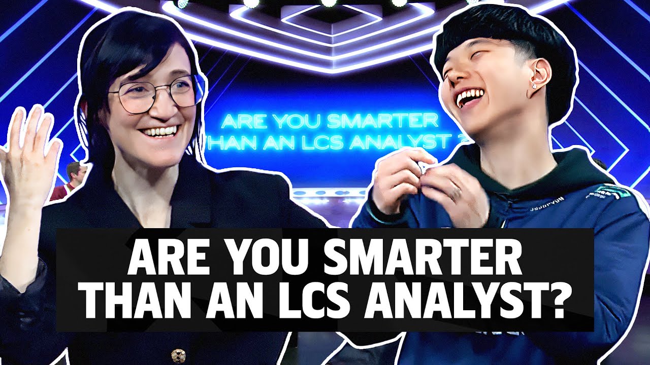 Are You Smarter Than an LCS Analyst Road to Worlds Edition | ft. Evil Geniuses