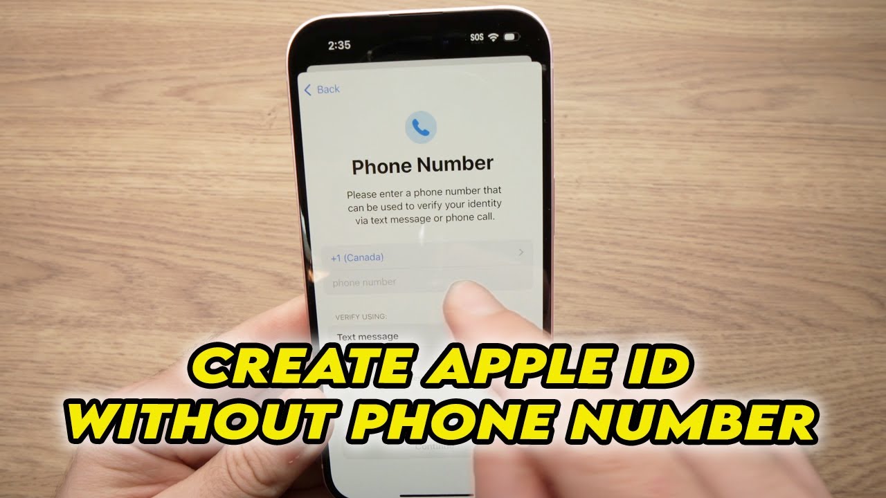 iPhone: как создать Apple ID без номера телефона