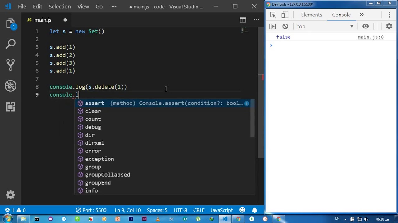 [Arabic] JavaScript ES6 #10- Set