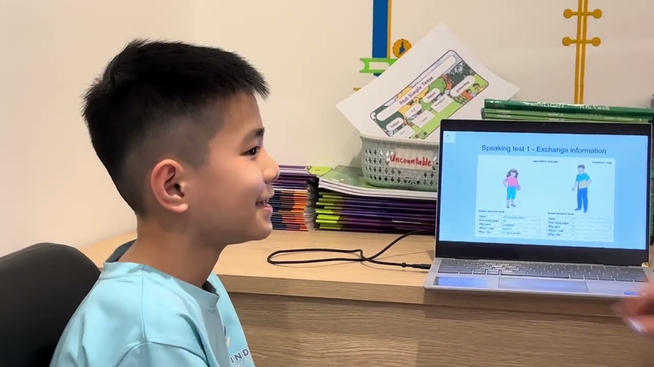 Duc Anh Flyers speaking test