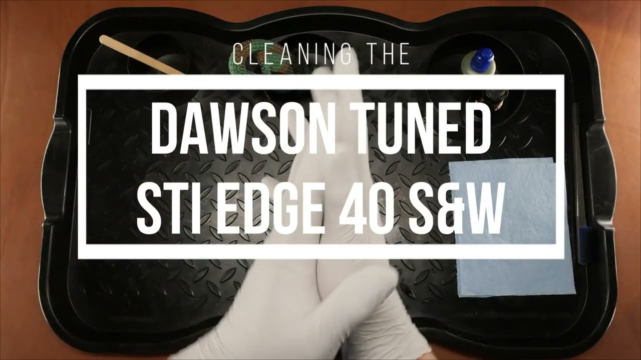 ASMR Gun Cleaning 2011 Dawson Tuned STI Edge!!! Not Staccato! 