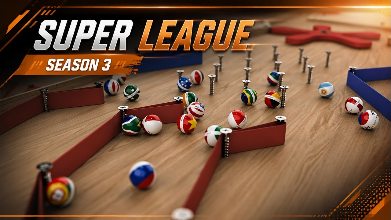Marble Race 3D: Fast, Fun, and Furious | Super League Season 3