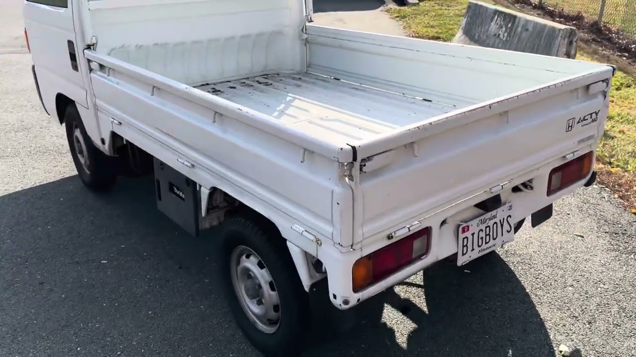 1990 Honda Acty SDX Walk-around