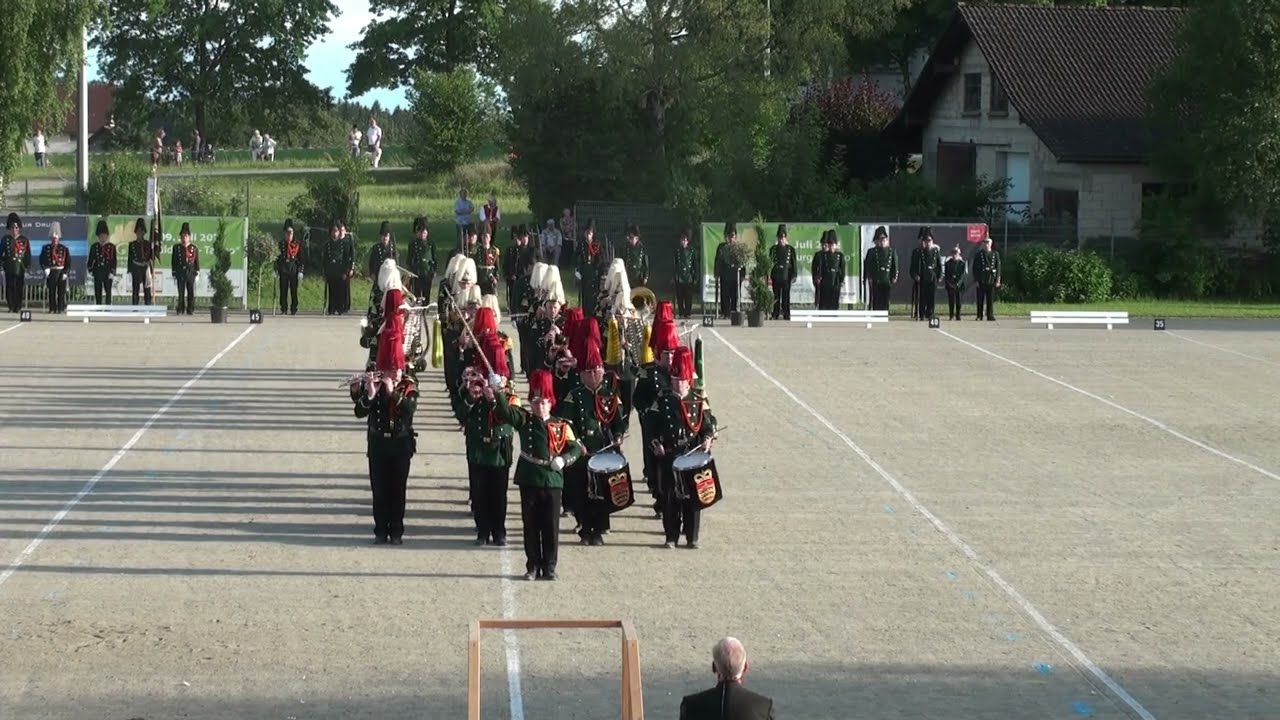 Waldburg-Tattoo 2022 Teil2: Historische Bürgerwehr Waldburg