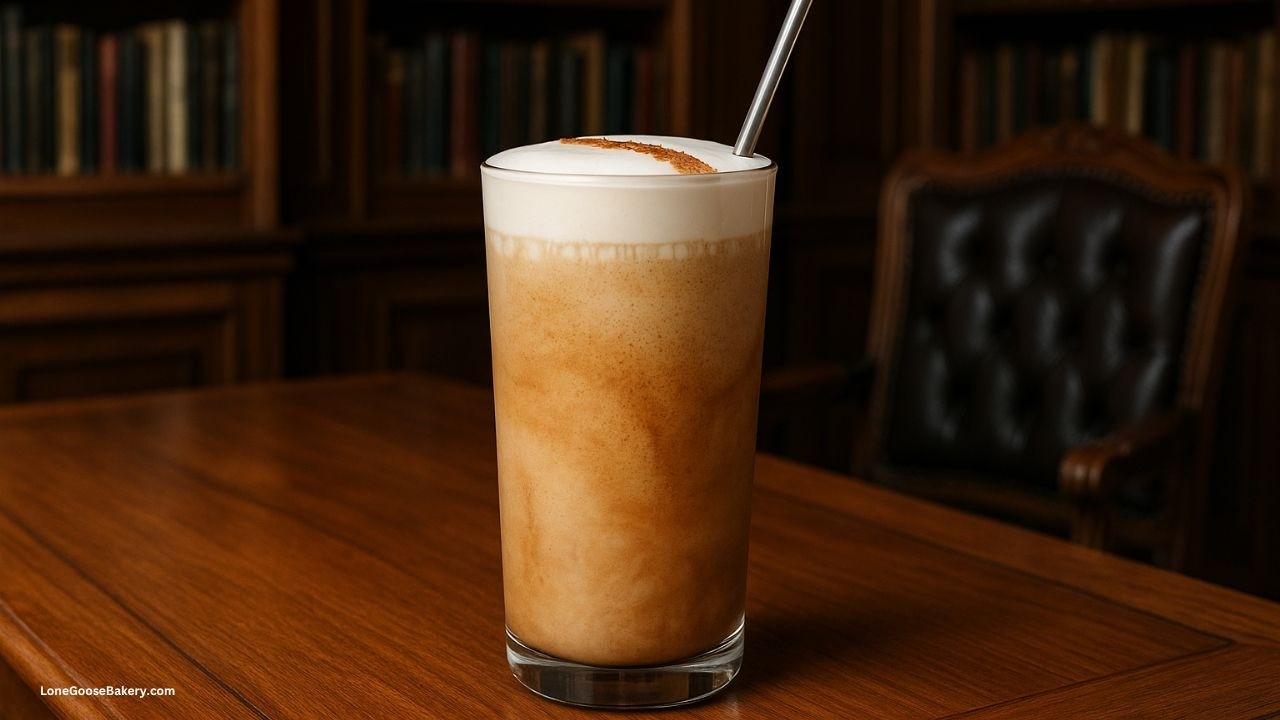 Homemade Starbucks Brown Sugar Strato Frappuccino