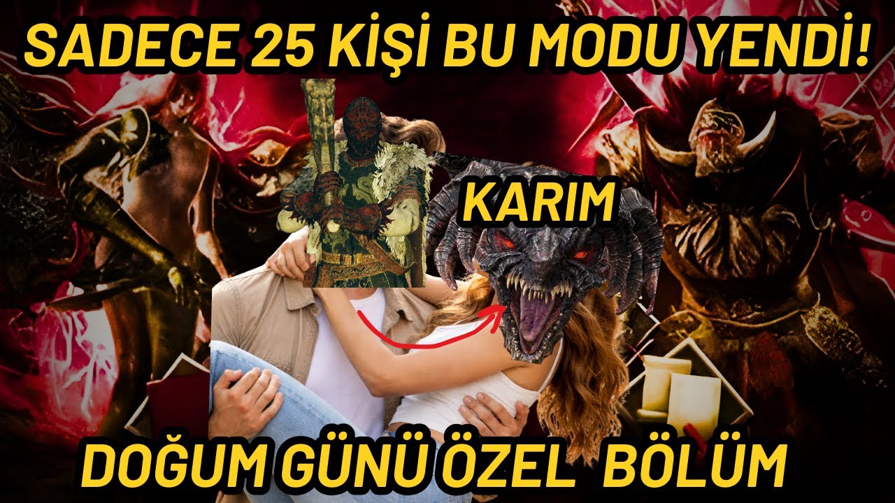 DOĞUM GÜNÜME ÖZEL ELDEN RİNGİN EN ZOR MODU KANSER VERSİYON(ELDEN RİNG NİGHTMARE SEED)