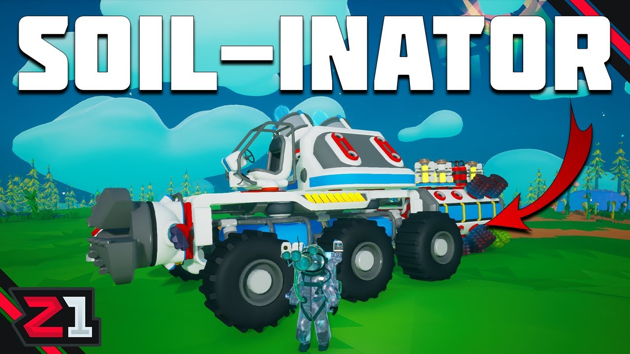The SOIL-INATOR Large Rover, Hydrazine And A Quick Trip To Glacio!