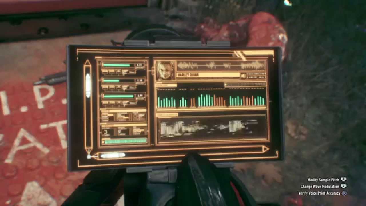 Batman: Arkham Knight Harley Quinn and Voice Synthesizer
