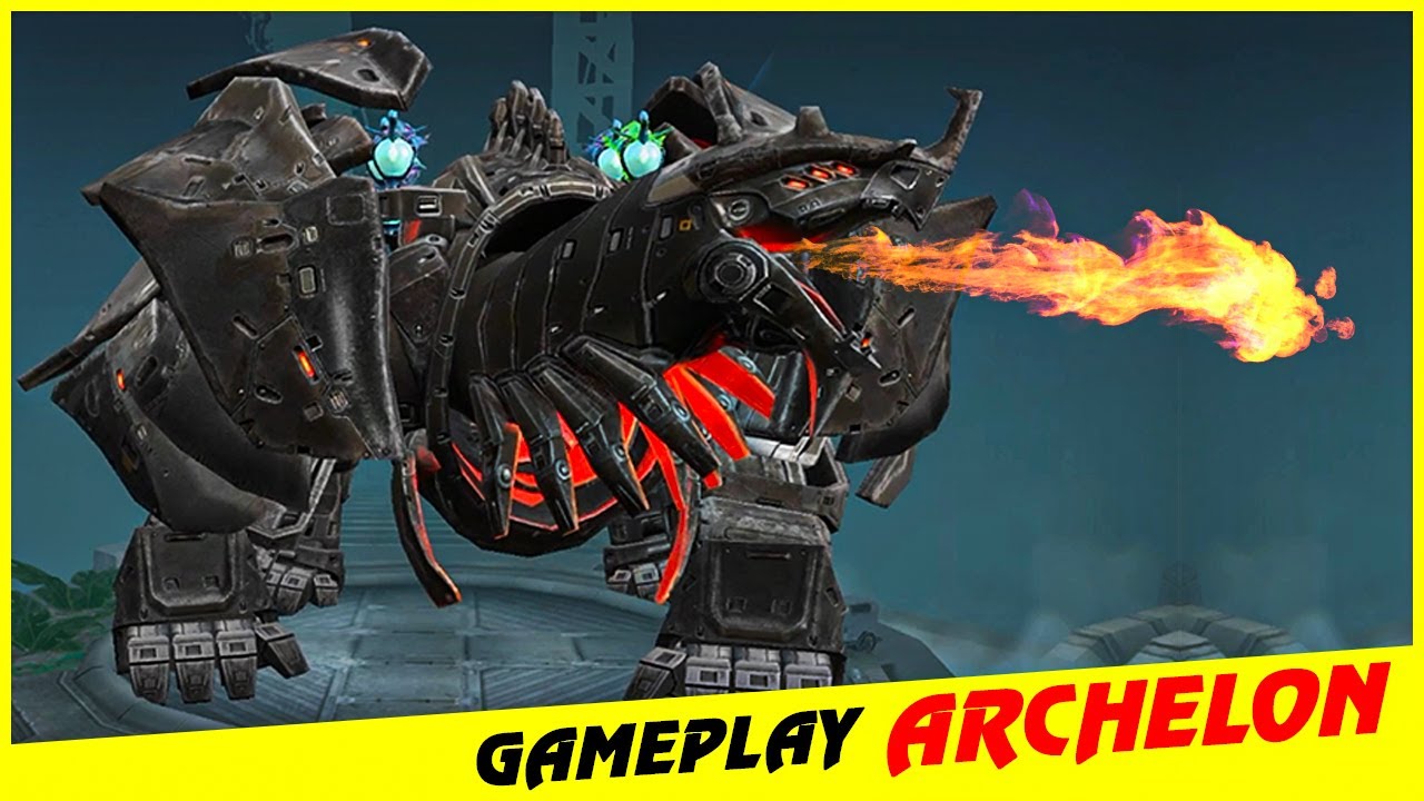 Новая имба Archelon gameplay ::: Jurassic Monster World Dinosaur War