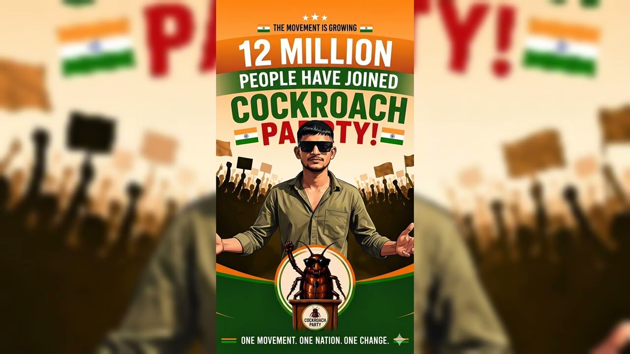 🪳 Cockroach Janta Party Rap 🔥 | Fast Beat Meme Anthem | CJP Viral Song 2026