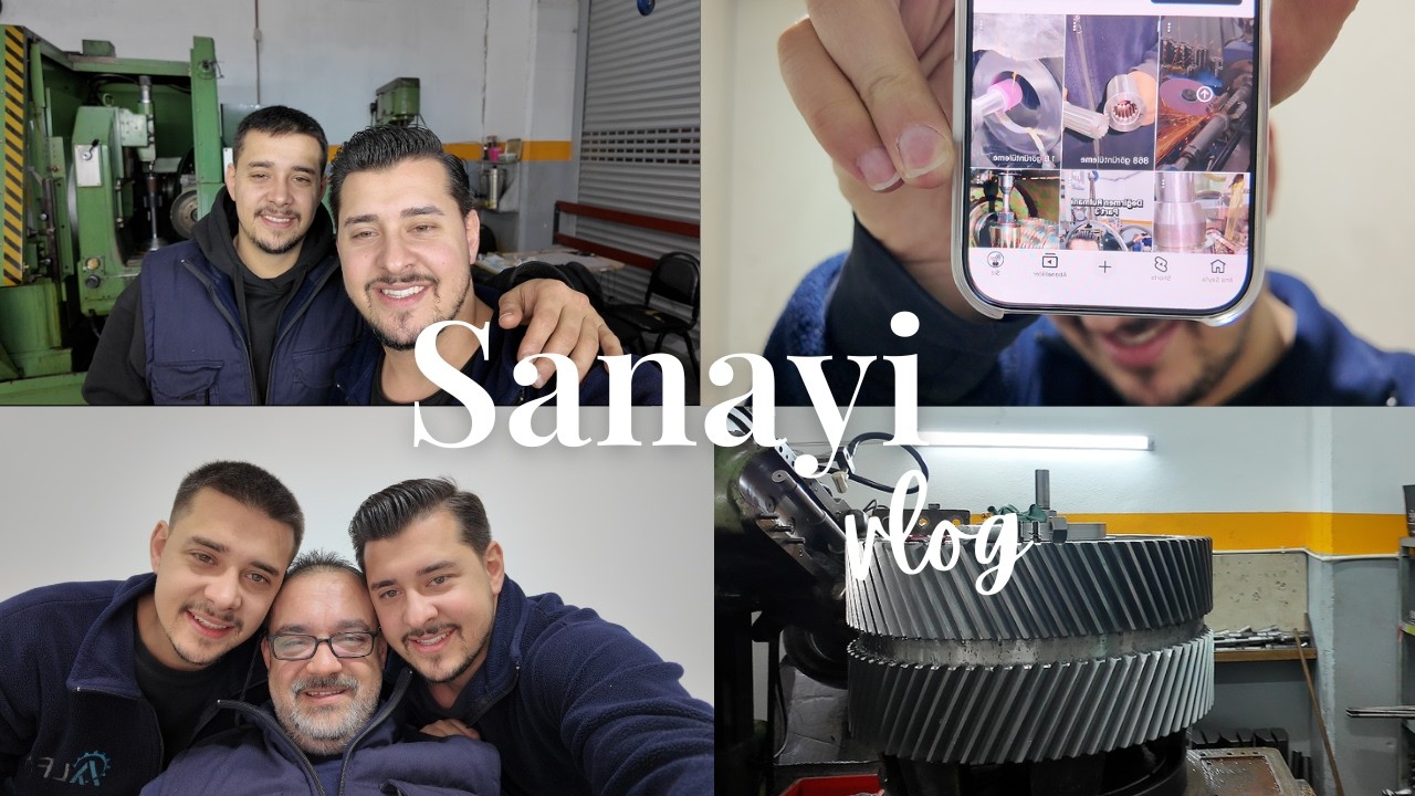 SANAYİ VLOG 12 | ÇIRAK İŞ BOZDU | ATÖLYEDE YOĞUN GÜN | ALFA DİŞLİ