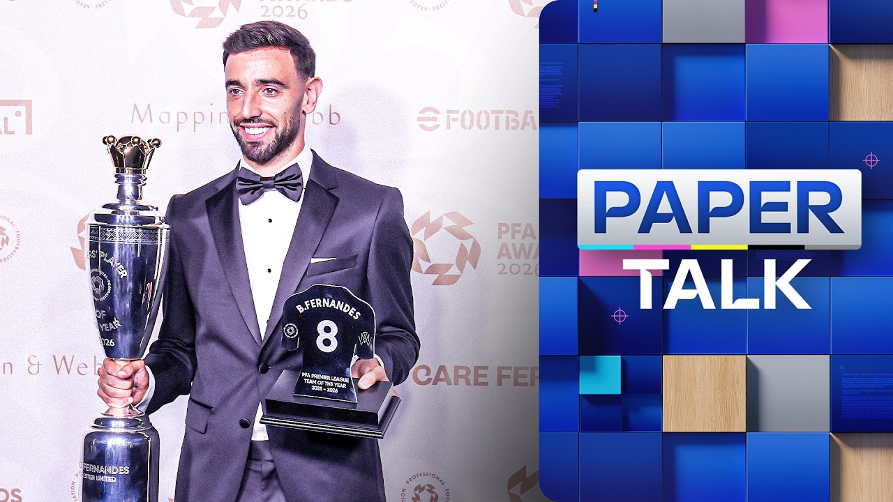Бруну Фернандеш признан игроком года по версии PFA в сезоне 2025/26 | Обзор прессы