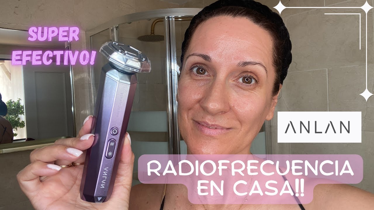 Masajeador Facial  ANLAN | Radiofrecuencia. Como lo uso? Es MARAVILLOSO!!! #anlan #radiofrecuencia