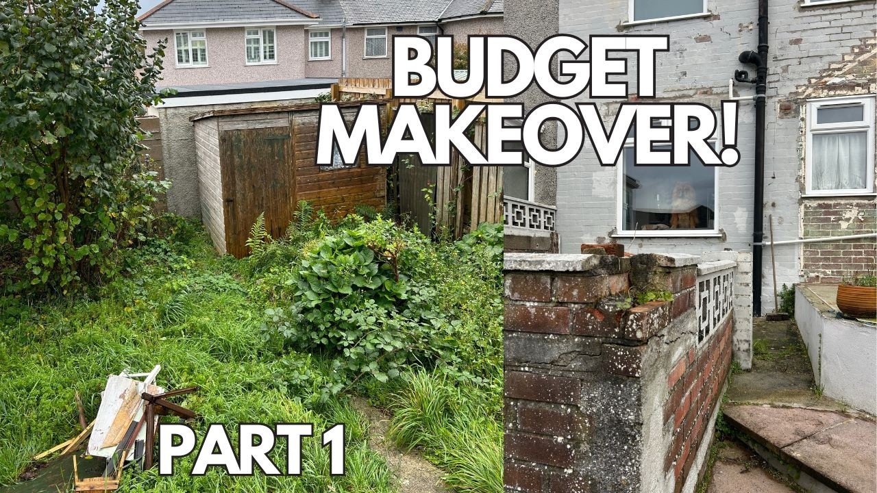 UK Budget Garden Makeover Prep Work - Part 1