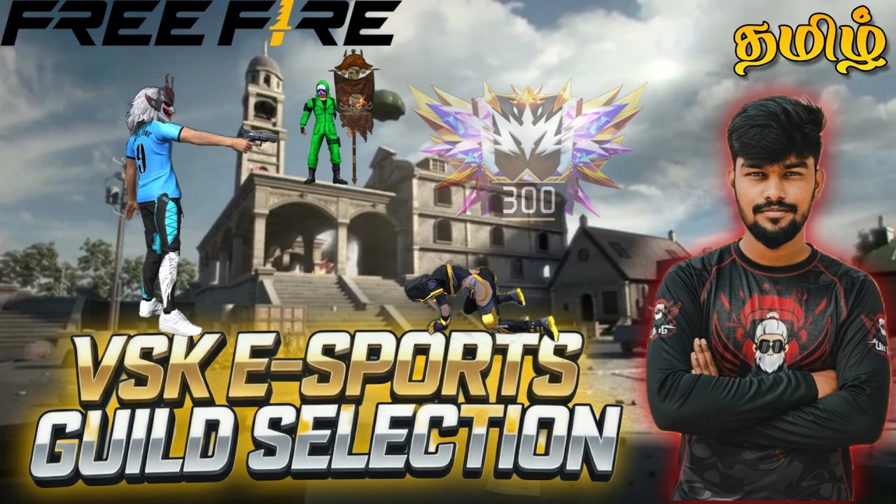 🔴 தமிழ் FF SCRIMS AND TOURNAMENT💓👋PLAYERS NEEDED ❤️VSK TG LIVE ❤️#vsktamilgaming #fflive #live