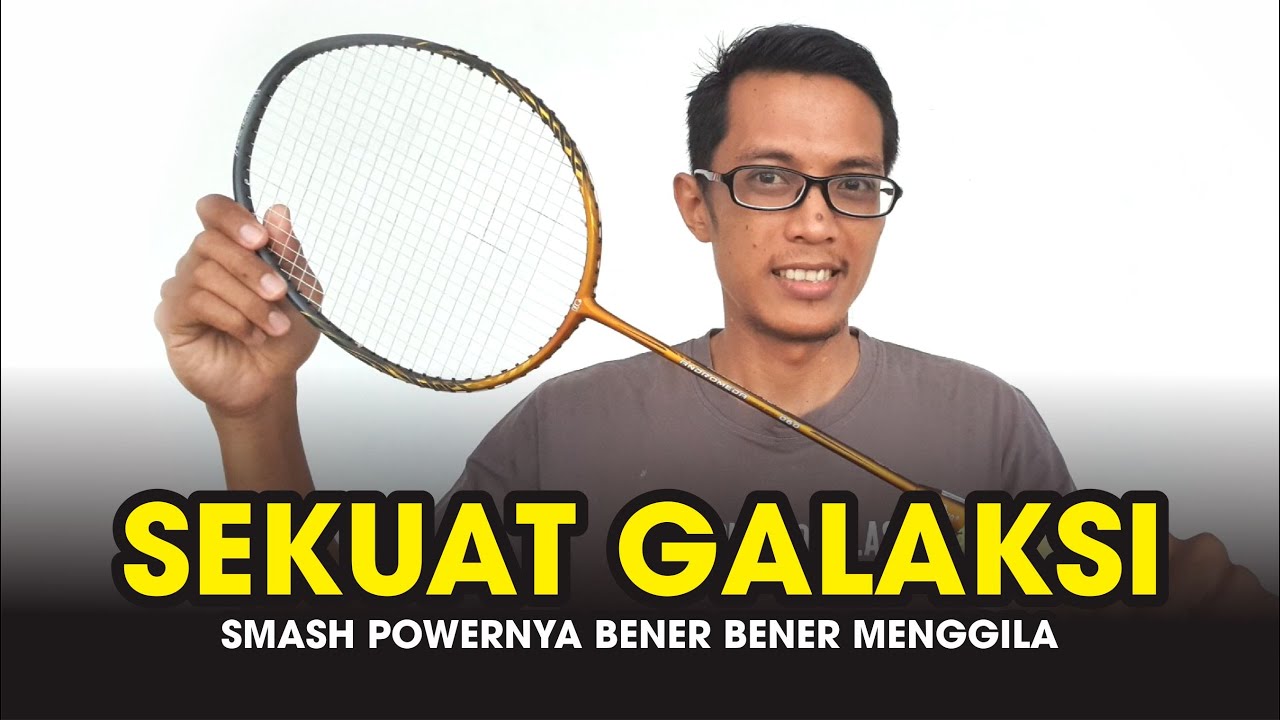 RAKET SMASH POWER dari Hiqua yang terlupakan... Review & Feel Raket Hiqua Andromeda