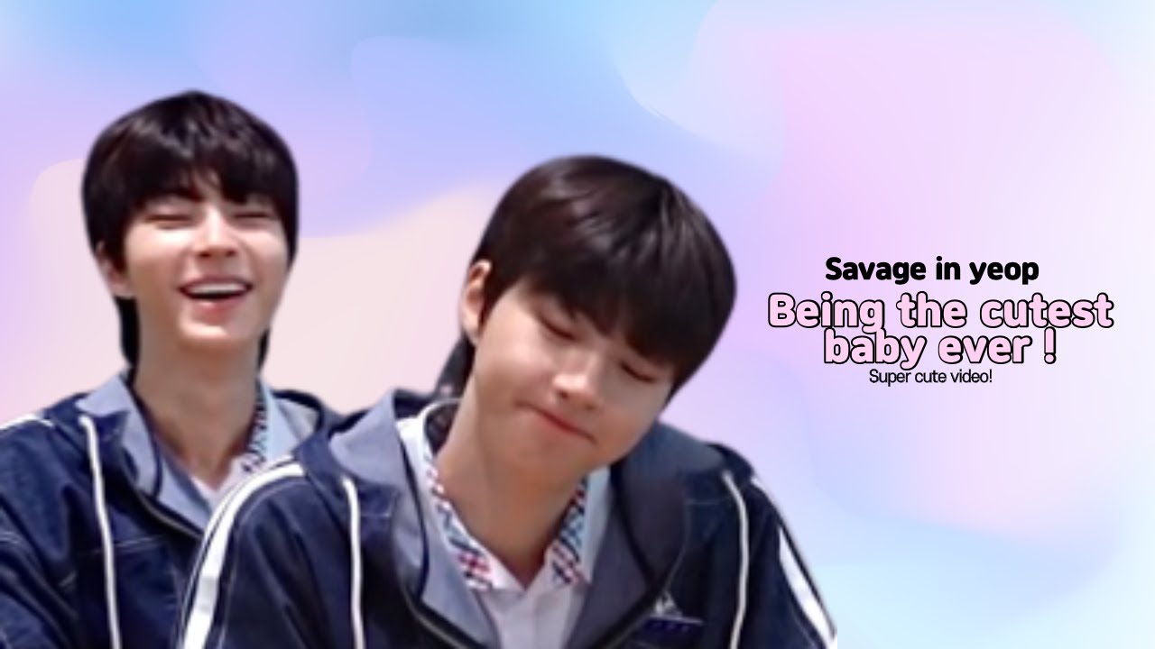 Hwang in yeop cute moment 황인엽 귀여운 순간