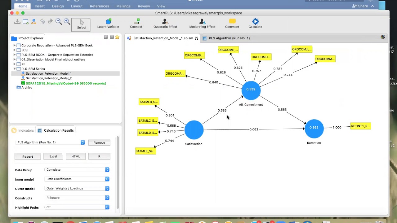 PLS-SEM Series using SmartPLS: 4. Evaluating Mediating Effect (Mediator Analysis)