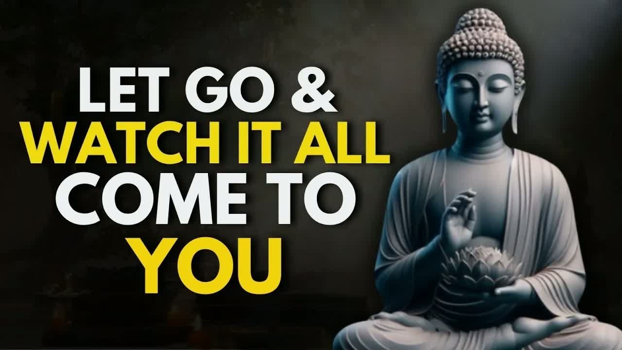Stop Chasing Life – It Finds You When You LET GO ｜ Buddhist Teaching for Letting go