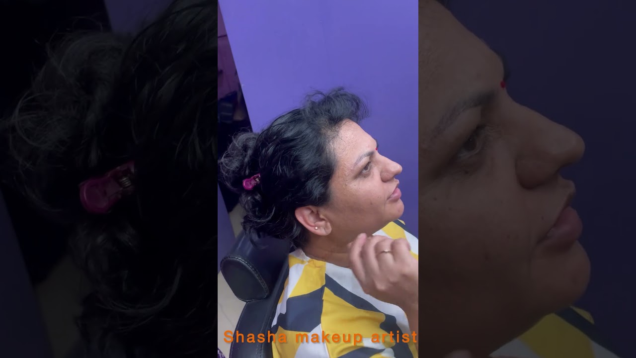 #gun short vedio #reels #parlour #makeup nd beauty channel #shasha makeup artist#