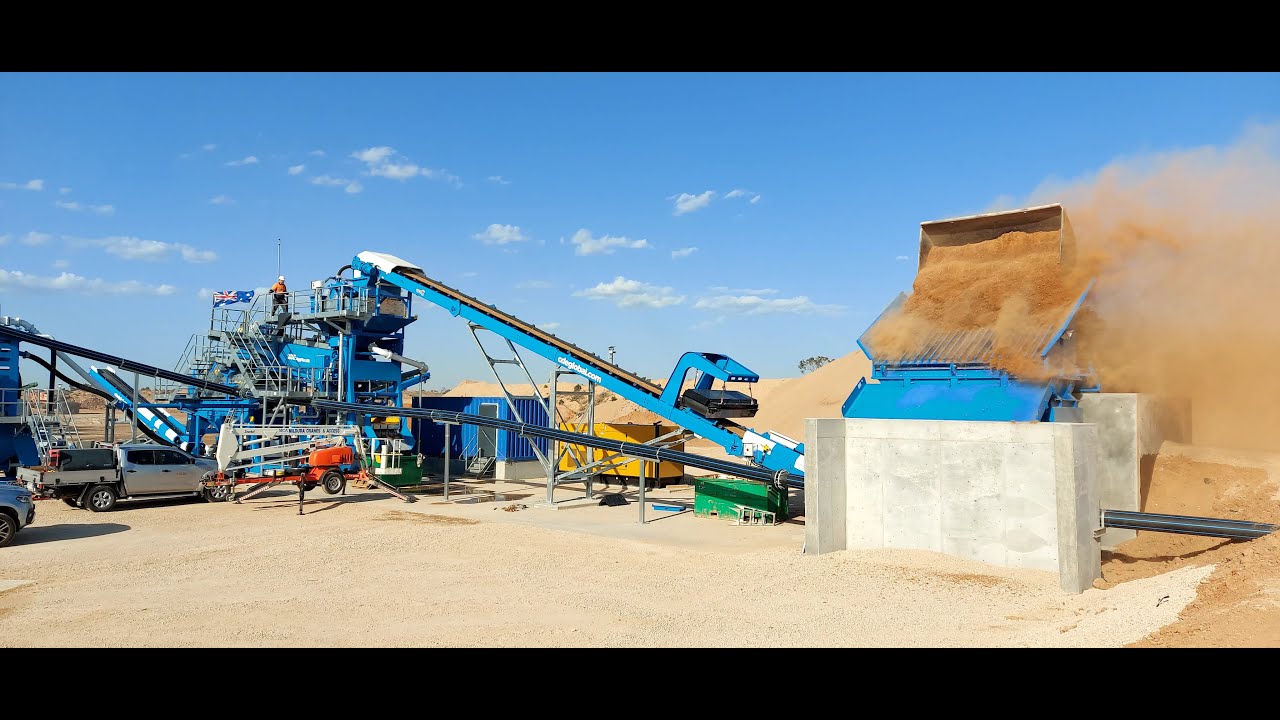 CDE Washplant washing Brick