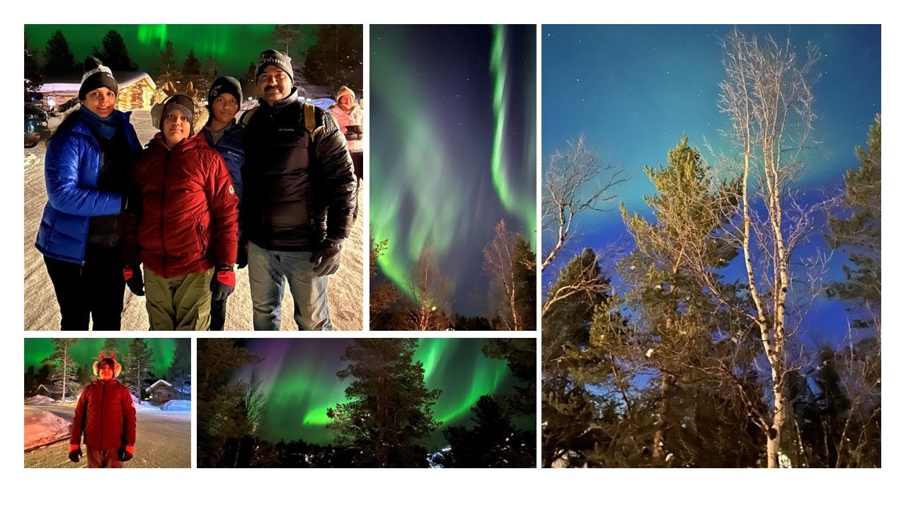 Kakslauttanen Arctic Resort #2 - Northern Lights Arora hunting #arora  #snow #viral #viralvideo